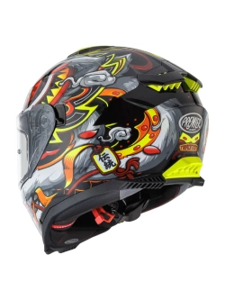 Kask integralny Premier Typhoon LY 12 czarno-żółty