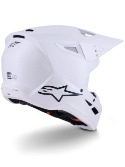 Kask enduro Alpinestars SM3 Solid biały