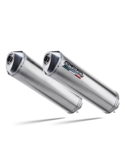 Tłumik motocyklowy G.P.R Satinox Cagiva Raptor 650 (01-05) stalowy [z homologacją]
