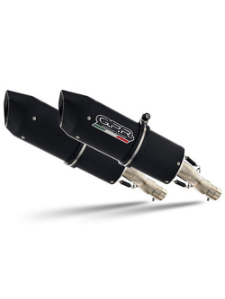 Tłumik motocyklowy G.P.R Furore Nero Aprilia Pegaso 650 Ga (92-96) aluminiowy, z homologacją