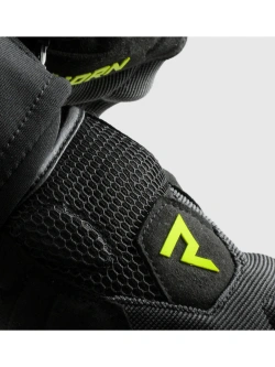 Rękawice motocyklowe letnie damskie Rebelhorn Core czarno-szare-fluo