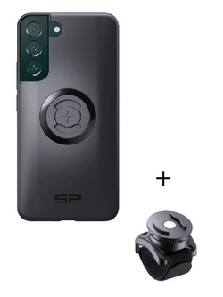 Zestaw: etui na telefon Samsung Galaxy S22+ + uchwyt na rzep SPC+ SP Connect
