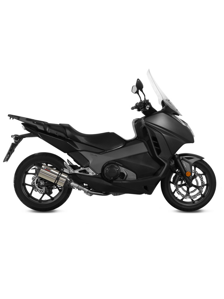 Tłumik motocyklowy Slip-On Line (Suono) MIVV do Honda Integra 750 (16-20) / NC750 S / X (16-22) srebrny