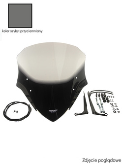 Szyba motocyklowa MRA "NTM" Suzuki GSX-S 750 (17-24) przyciemniana
