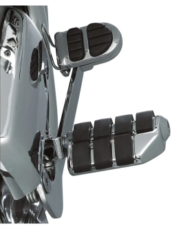 Nakładka na pedał hamulca Kuryakyn ISO Honda GL 1500 Goldwing (88-00) srebrno-czarna