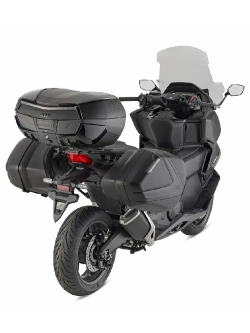 Kufer centralny GIVI Monokey V58NB Maxia 5 z dodatkowym ryglem wewnętrznym, czarny [pojemność: 58 litrów]