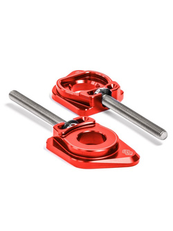 Napinacze łańcucha motocyklowego GILLES AXB-B6 Suzuki (wybrane modele) czerwone