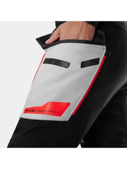 Spodnie motocyklowe tekstylne Shima Dune 2.0 G2 czarno-biało-czerwone