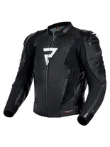 Kurtka motocyklowa skórzana Rebelhorn Veloce czarno-biała