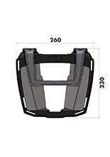 Stelaż centralny EasyRack Hepco&Becker Yamaha FZ 6/ Fazer [03-06]