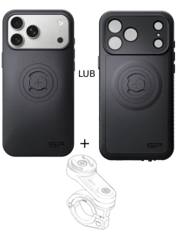 Zestaw na motocykl: etui SPC+ na telefon iPhone 17 Pro Max + mocowanie SP Connect