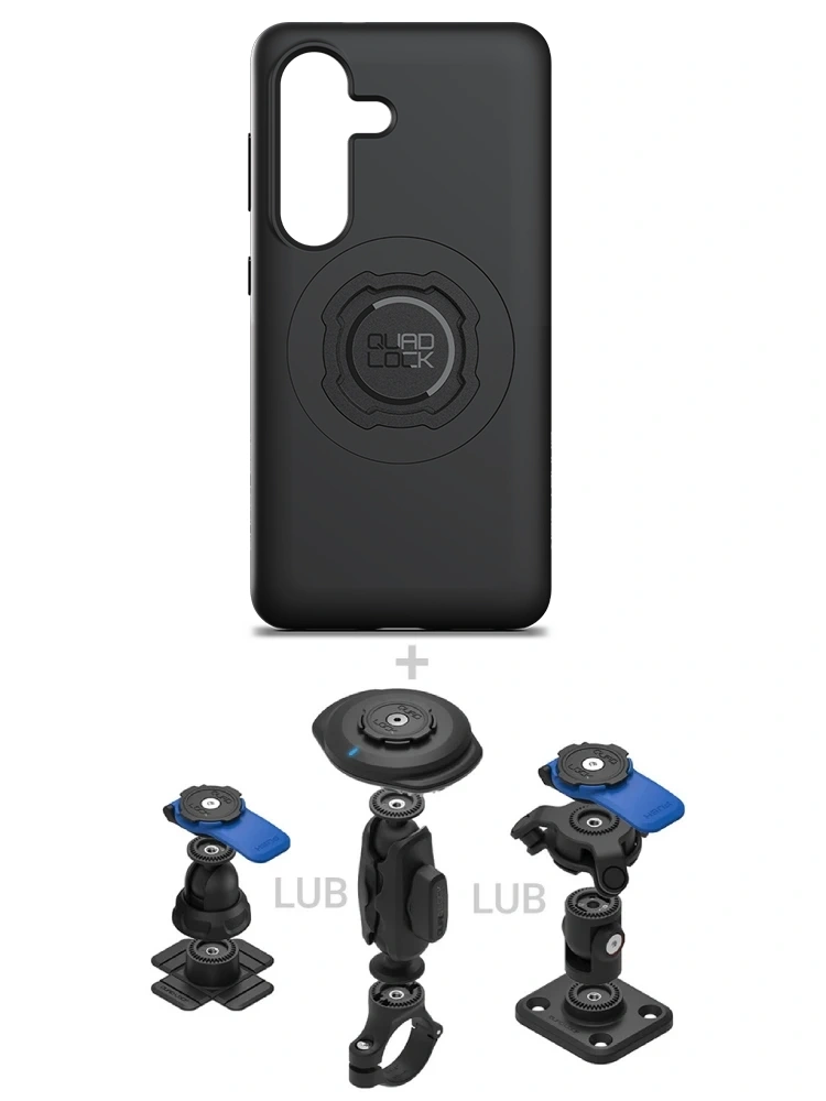 Zestaw 360 Quad Lock: etui MAG na telefon Samsung Galaxy S26 (magnetyczne) + wybrane komponenty