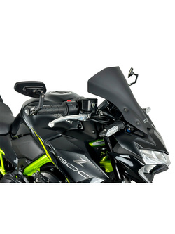 Szyba motocyklowa WRS Touring Kawasaki Z 900 (20-24) czarna matowa