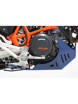 Płyta pod silnik AXP Racing do Husqvarny 701 Supermoto / Enduro (14-25) niebieska