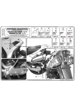 Stelaż kufrów bocznych Monokey, Retro Fit Kappa Kawasaki KLV 1000 (04-10)/ Suzuki DL 1000 V-Strom (02-11)