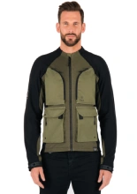 Koszula z ochraniaczami Knox Tor czarno-zielona