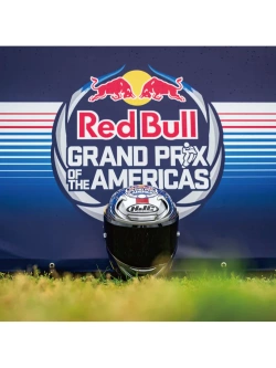 Kask integralny HJC RPHA 12 Red Bull Austin GP II srebrno-niebieski