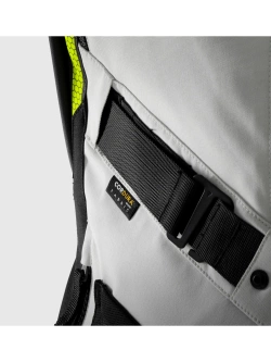 Kurtka motocyklowa tekstylna Rebelhorn Hardy 3.0 czarno-szaro-żółta