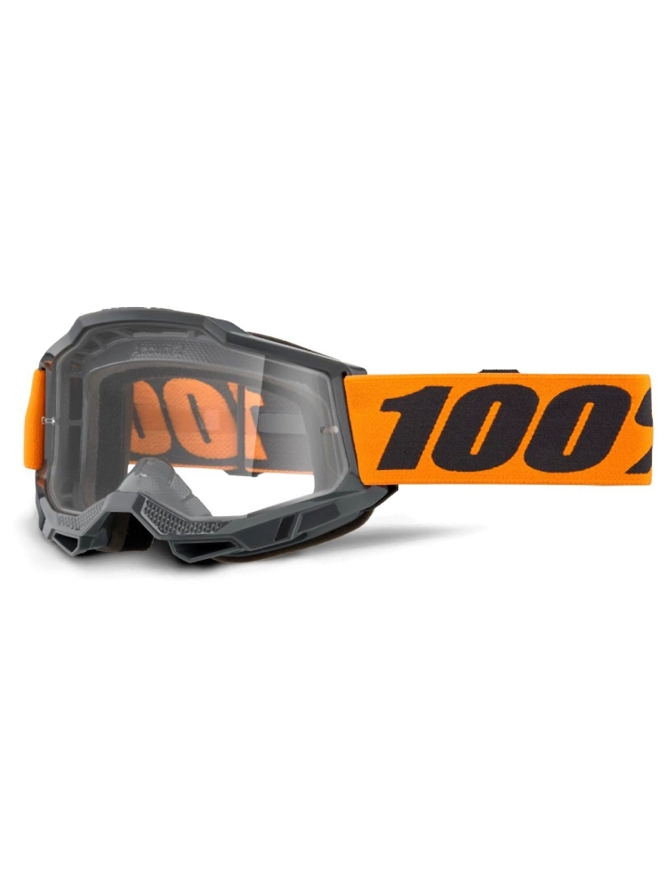 Gogle motocyklowe 100% Accuri 2 OTG czarno-pomarańczowe