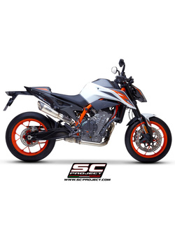 Tłumik SC-Project S1 Titanium + Carbon (Slip on) - KTM 890 Duke [20]
