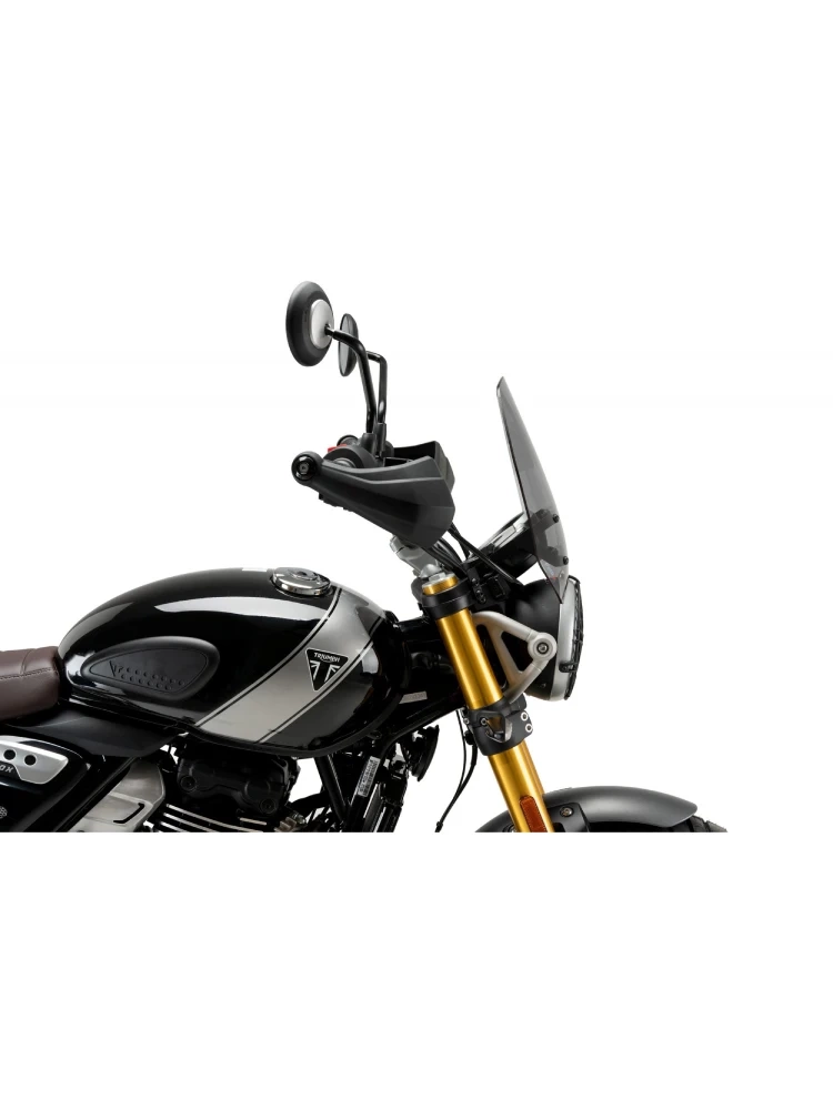 Szyba motocyklowa sportowa PUIG Triumph Scrambler 400 X/ Speed 400 (24-) lekko przyciemniana