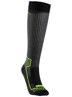 Skarpety SIXS Long V3 czarne-fluo