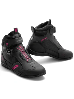 Buty motocyklowe Rebelhorn Spark 3 czarno-różowe