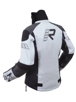 Kurtka motocyklowa damska tekstylna Rukka FlexoRina szara