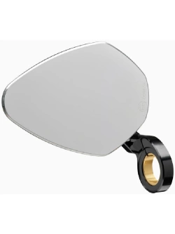 Lusterko motocyklowe uniwersalne Motogadget Mo.view Sport aluminiowe, czarne [długość ramienia: 72 mm]