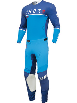 Bluza enduro Thor Prime Ace niebieska