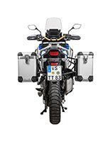 Zestaw: kufry boczne z anodowanego aluminium "And-S" Zega Pro + stelaże czarne Touratech Honda CRF1100L Africa Twin (22-)/ Adventure Sports (31+38L)