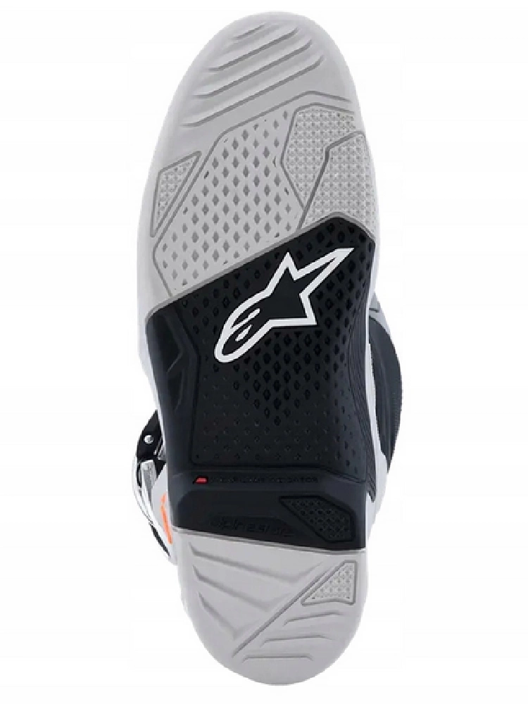 Buty enduro Alpinestars MX Tech 7 szaro-pomarańczowo-czarne
