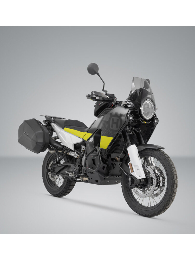 Zestaw: kufry boczne + stelaż PRO ABS Aero System Sw-Motech do Husqvarna Norden 901 (21-), Norden 901 Expedition (23-)