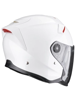 Kask otwarty Scorpion EXO-GT Jet Solid biały połysk