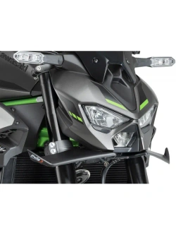 Przednie spoilery Puig Kawasaki Z900/ SE (25-) czarne matowe