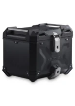 Zestaw: kufer centralny TRAX ADV + stelaż Street-rack SW-Motech KTM 250 Adventure (25)/ 390 Adventure (25)/ R/ X (25-) czarny [poj.: 38l]
