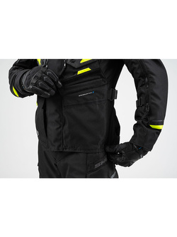Kurtka motocyklowa tekstylna Shima Runner czarno-fluo