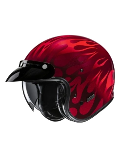 Kask otwarty HJC V31 Firo czerwony