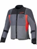 Deep Gray Dark Gray Bright Red