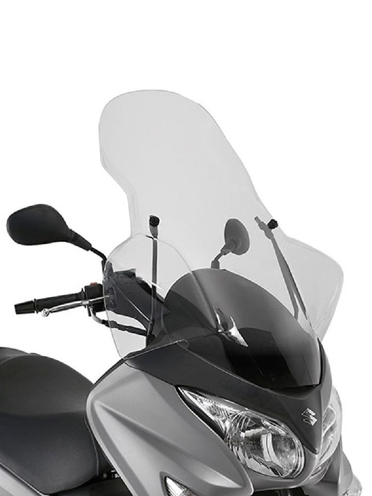 Szyba do skutera Kappa Suzuki Burgman 125/ 200 (06-21) przezroczysta [bez mocowania]