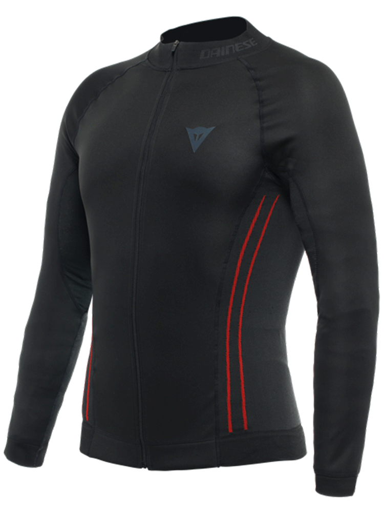 Koszulka termoaktywna Dainese No-Wind Thermo czarno-czerwona