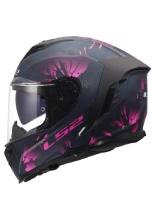 Kask integralny LS2 FF818 Storm III Burst czarno-różowy