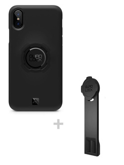 Zestaw: etui na telefon iPhone XS MAX + adapter do statywu Quad Lock