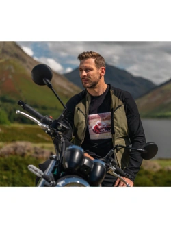 Koszula z ochraniaczami Knox Tor czarno-zielona