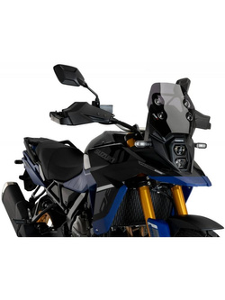 Szyba motocyklowa sportowa Puig Suzuki DL800DE V-STROM/TECH (23-), DL800 V-STROM SE (25-), L800 V-STROM (24-) mocno przyciemniana