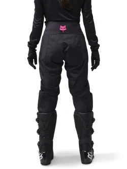 Spodnie cross damskie Fox 180 Blackout czarno-fioletowe