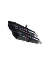 Podwójny tłumik G.P.R Gpe Ann. Poppy [Slip-On, Stainless Steel] - Triumph Speed Triple 1050 [11-15] e3