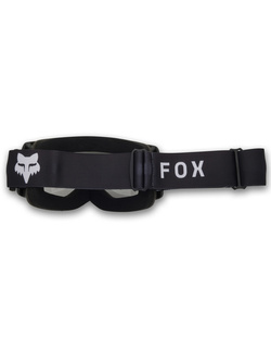 Gogle motocyklowe Fox Main Core z przezroczystą szybą, czarne