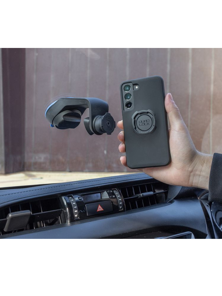 Zestaw do samochodu: etui na telefon Samsung Galaxy S22+ + mocowanie Quad Lock