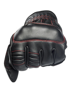 Rękawice motocyklowe Biltwell Belden czarno-czerwone